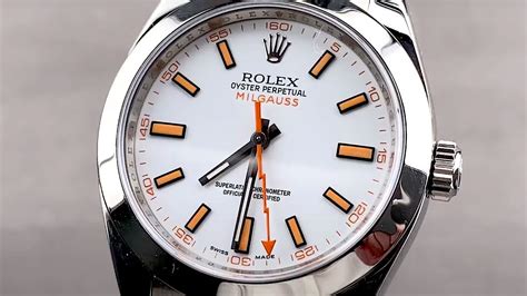 rolex white special dial|rolex milgauss white dial.